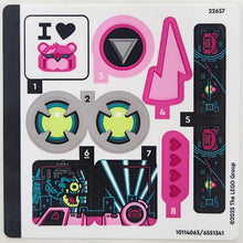 Part 77078stk01 - Sticker Sheet for Set 77078, Sheet 1 - (10114063/6551341)