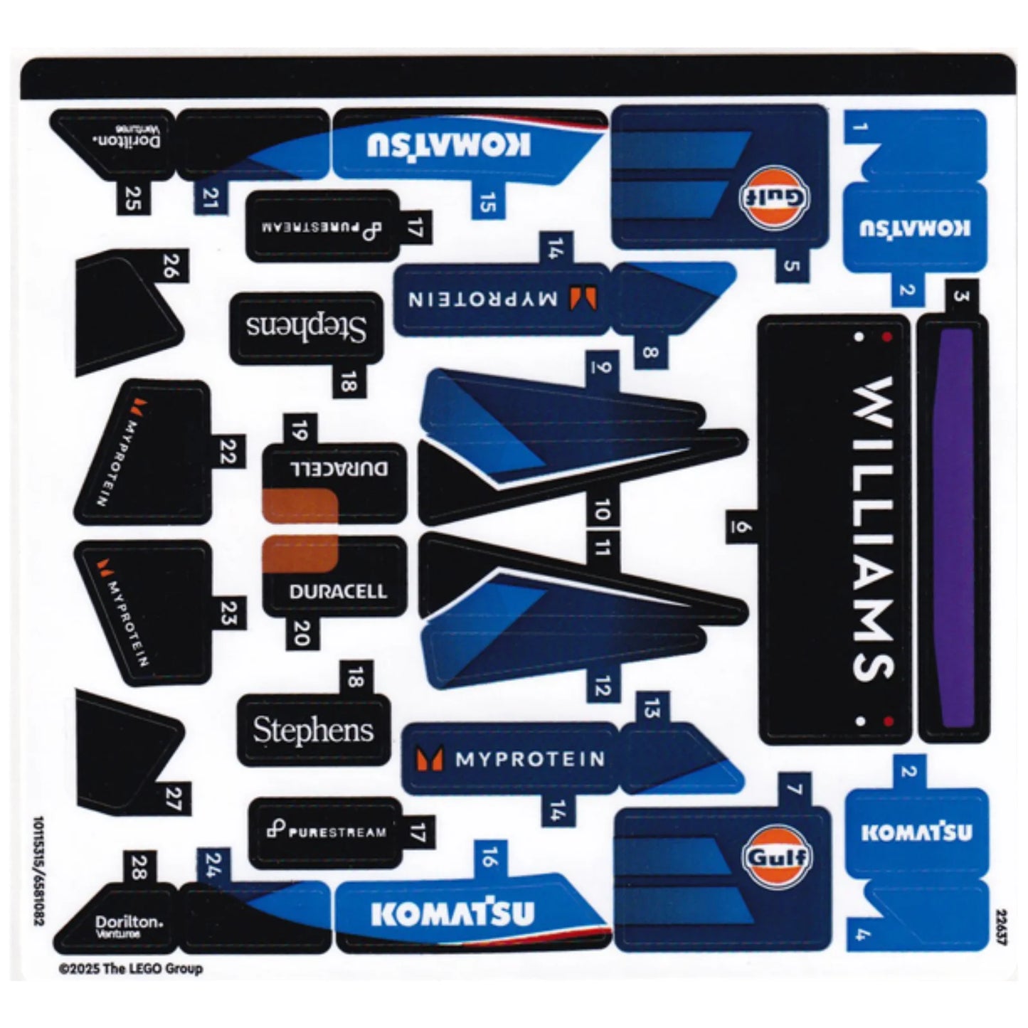 Part 77249stk01a - Sticker Sheet for Set 77249 - International Version - (10115315/6581082)