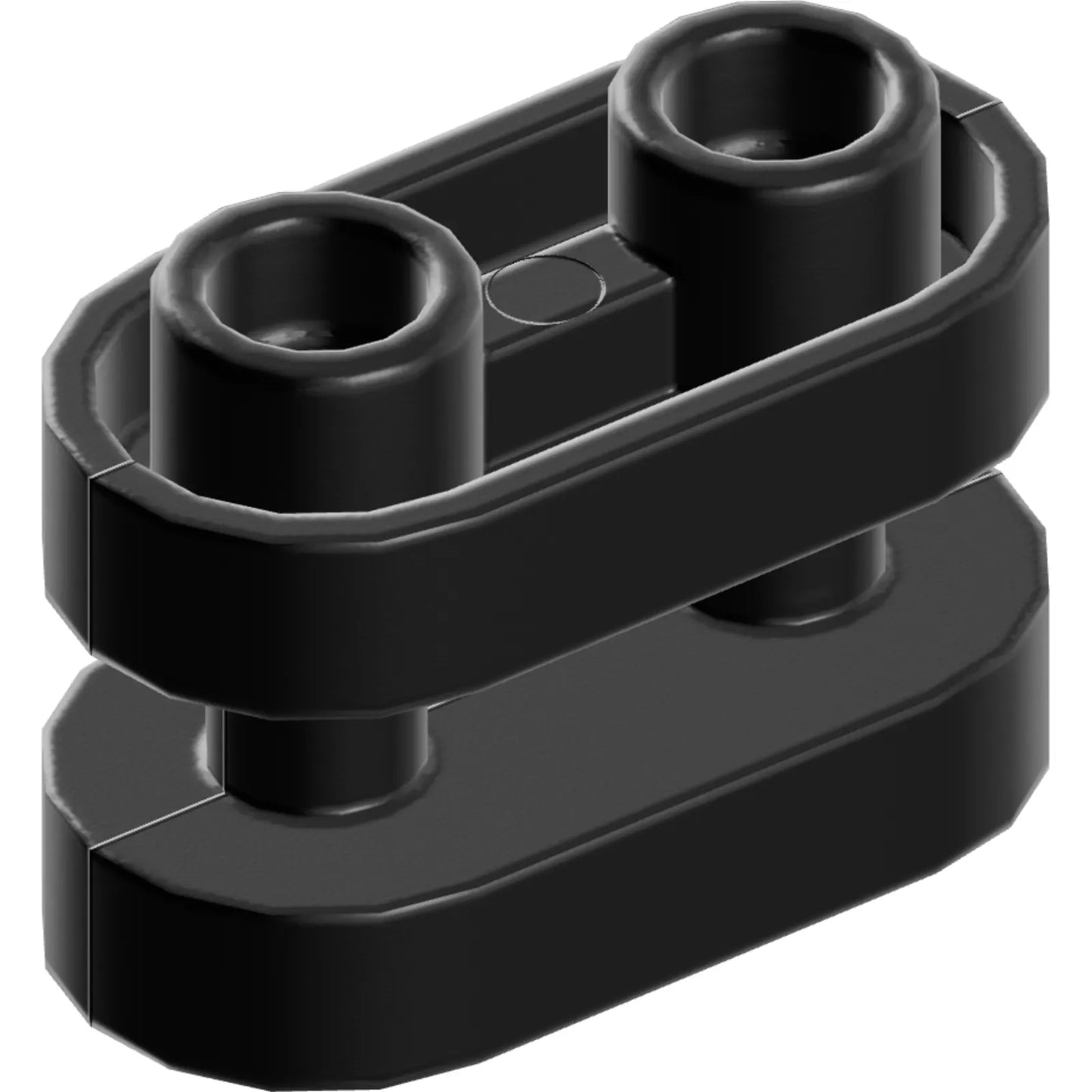 Part 77808 - Brick, Round 1 x 2 with Hollow Studs and Open Center with Bars
