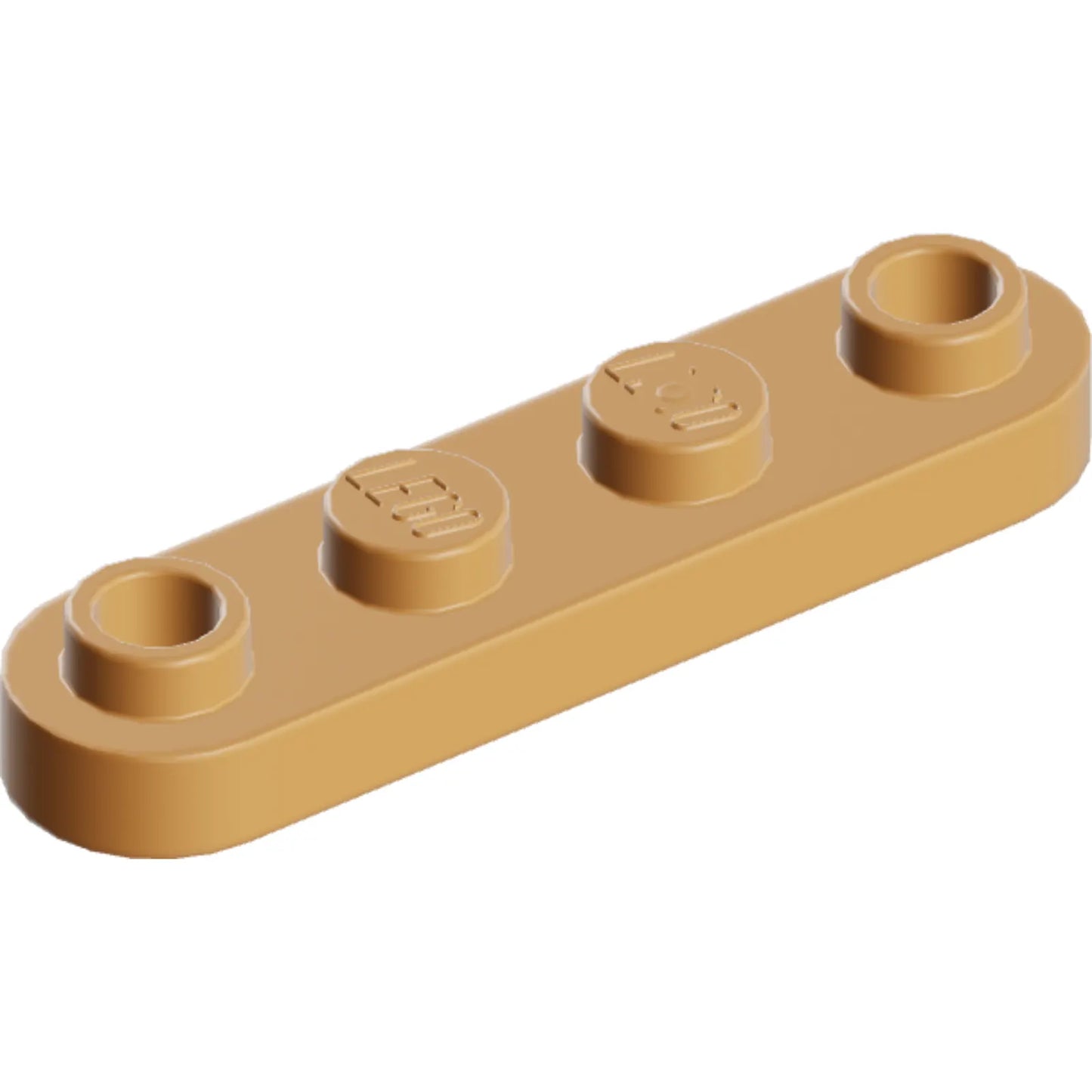 Part 77845 - Plate, Round 1 x 4 with 2 Open Studs