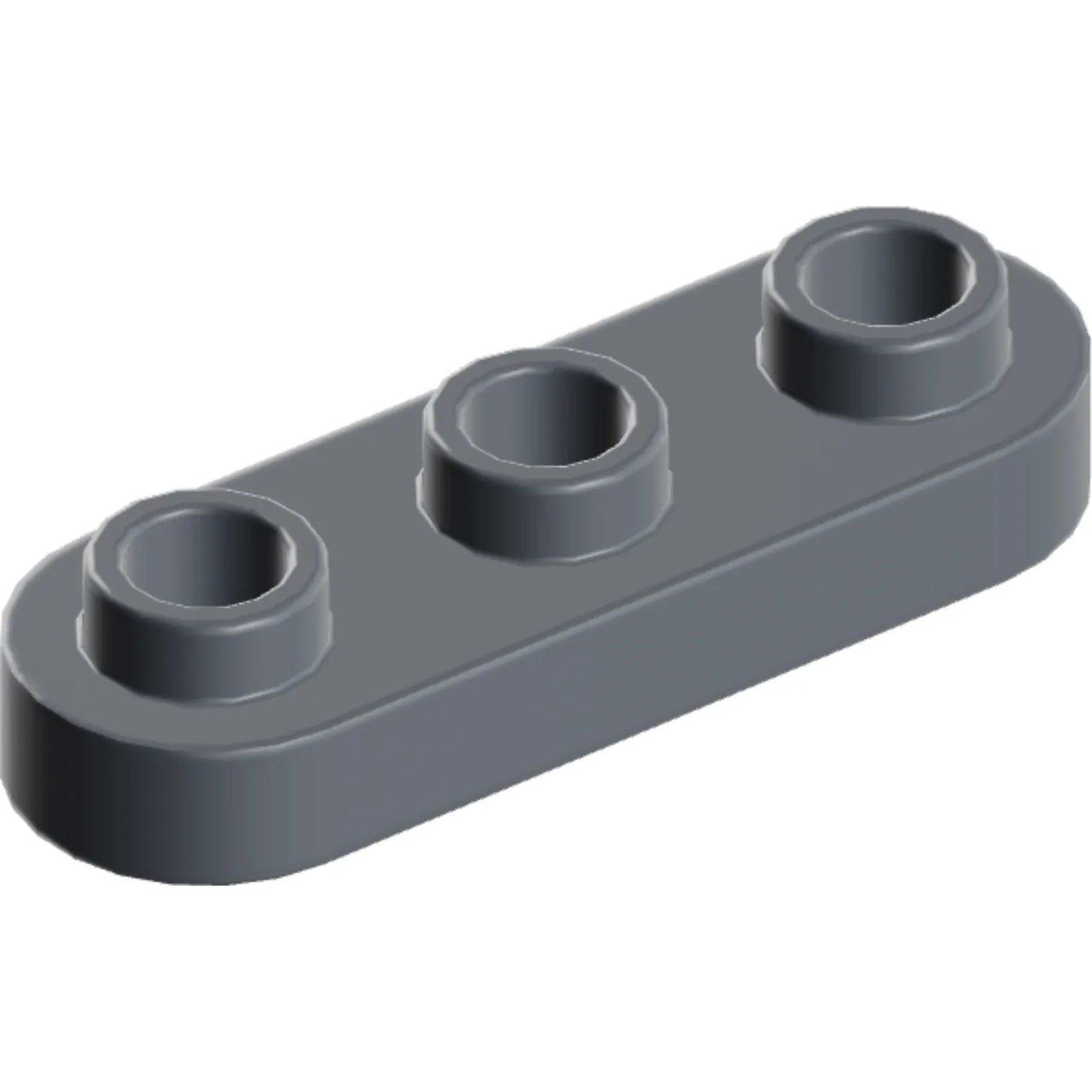 Part 77850 - Plate, Round 1 x 3 with Open Studs