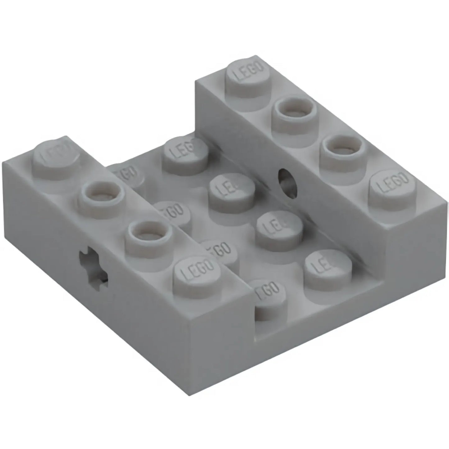 Part 7796 - Technic, Brick 4 x 4 x 1 with Axle Holes and 4 x 4 Cutout