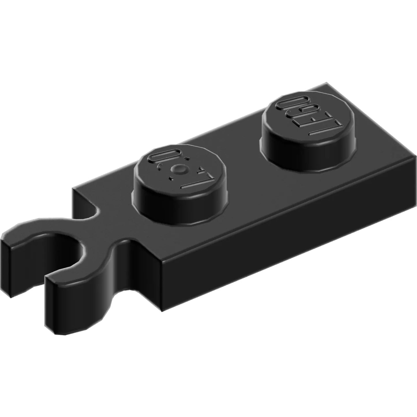 Part 78256 - Plate, Modified 1 x 2 with Clip on End (Vertical Grip)