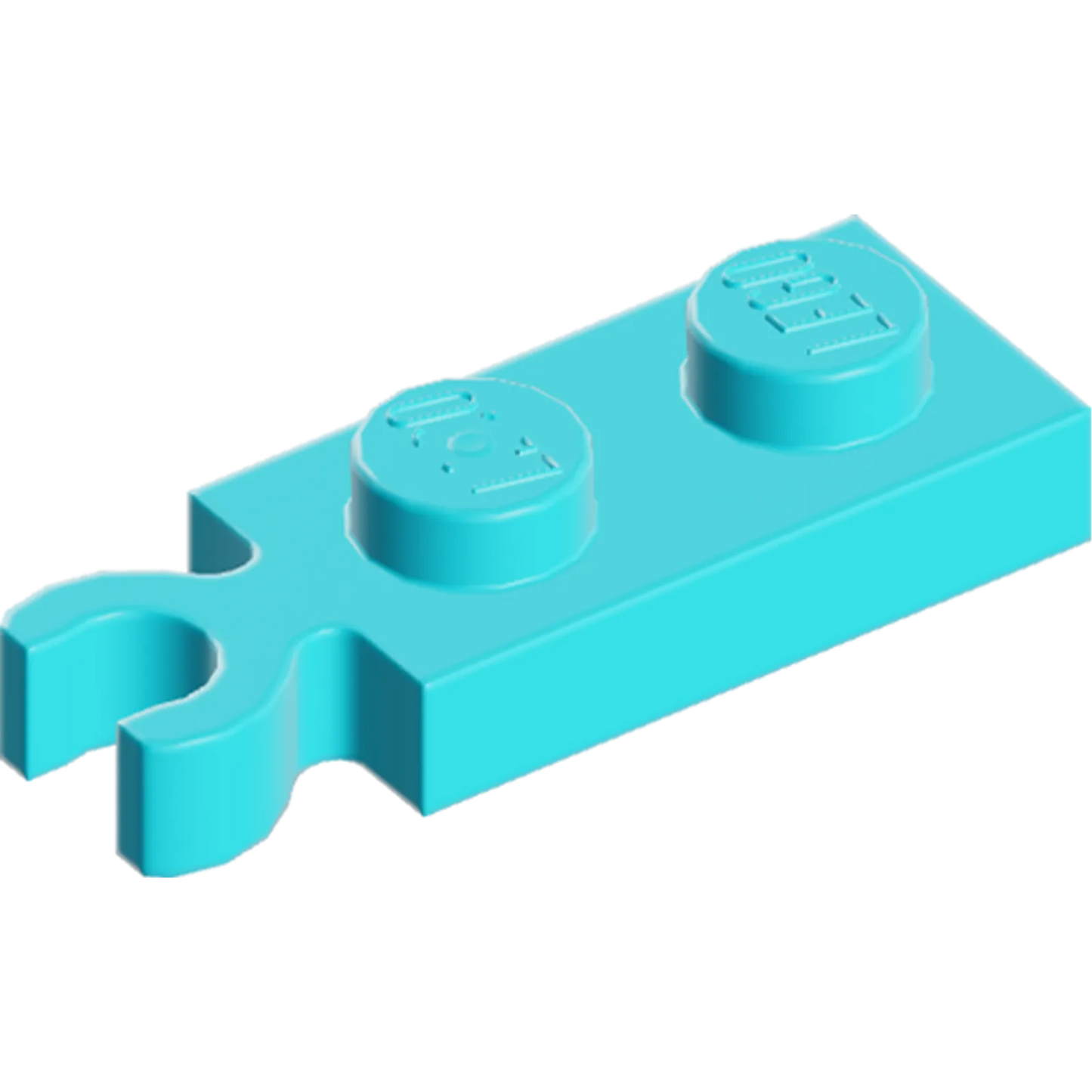 Part 78256 - Plate, Modified 1 x 2 with Clip on End (Vertical Grip)