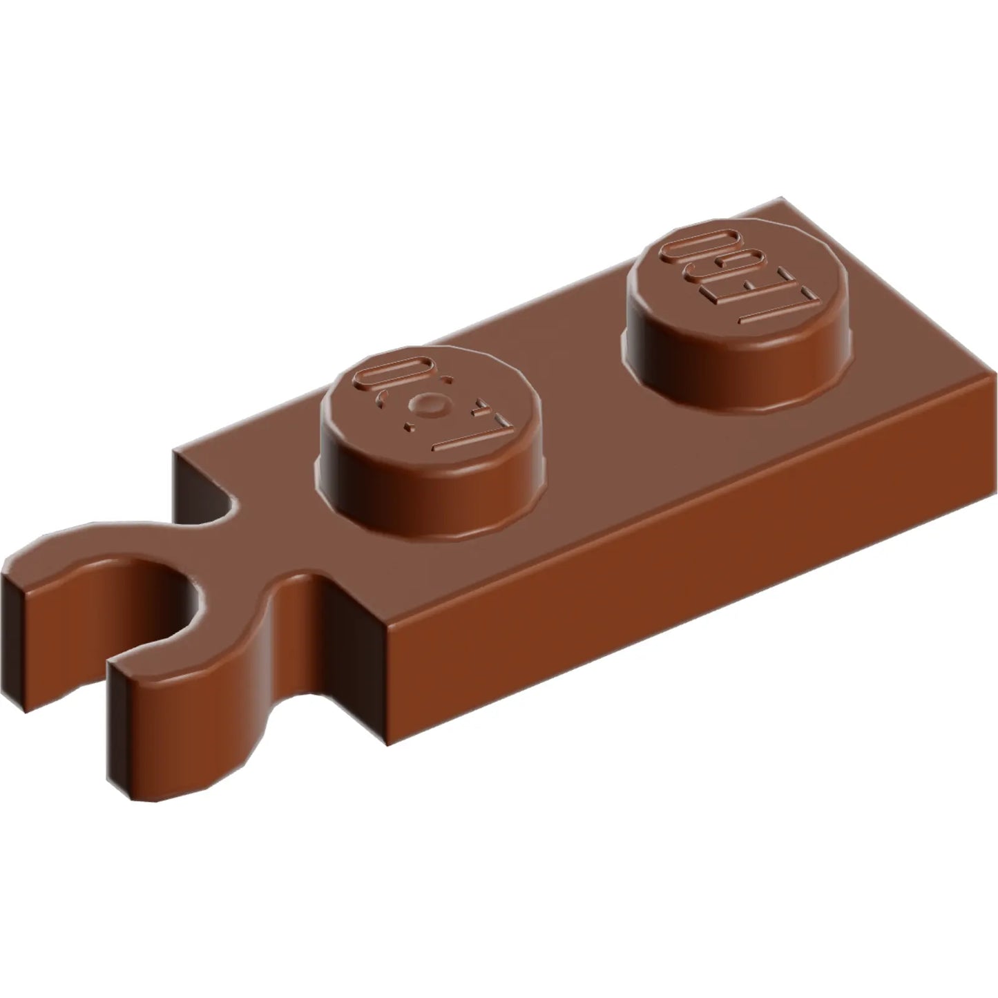 Part 78256 - Plate, Modified 1 x 2 with Clip on End (Vertical Grip)
