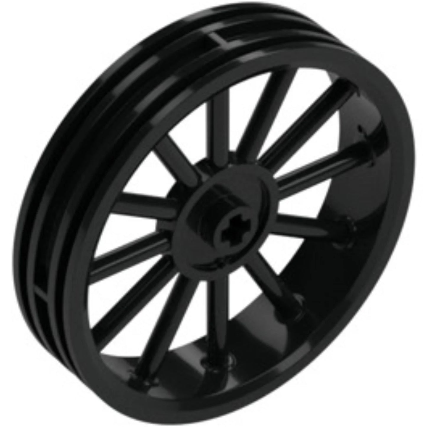 Part 7877 - Wheel 56mm D. x 13mm Motorcycle with 12 Spokes