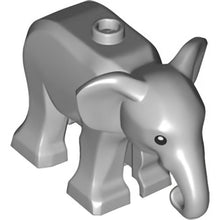 Part 79297pb01 - Elephant, Baby with Black Eyes and White Pupils Pattern