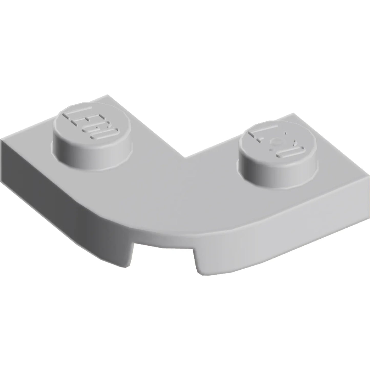 Part 79491 - Plate, Round Corner 2 x 2 with 1 x 1 Cutout