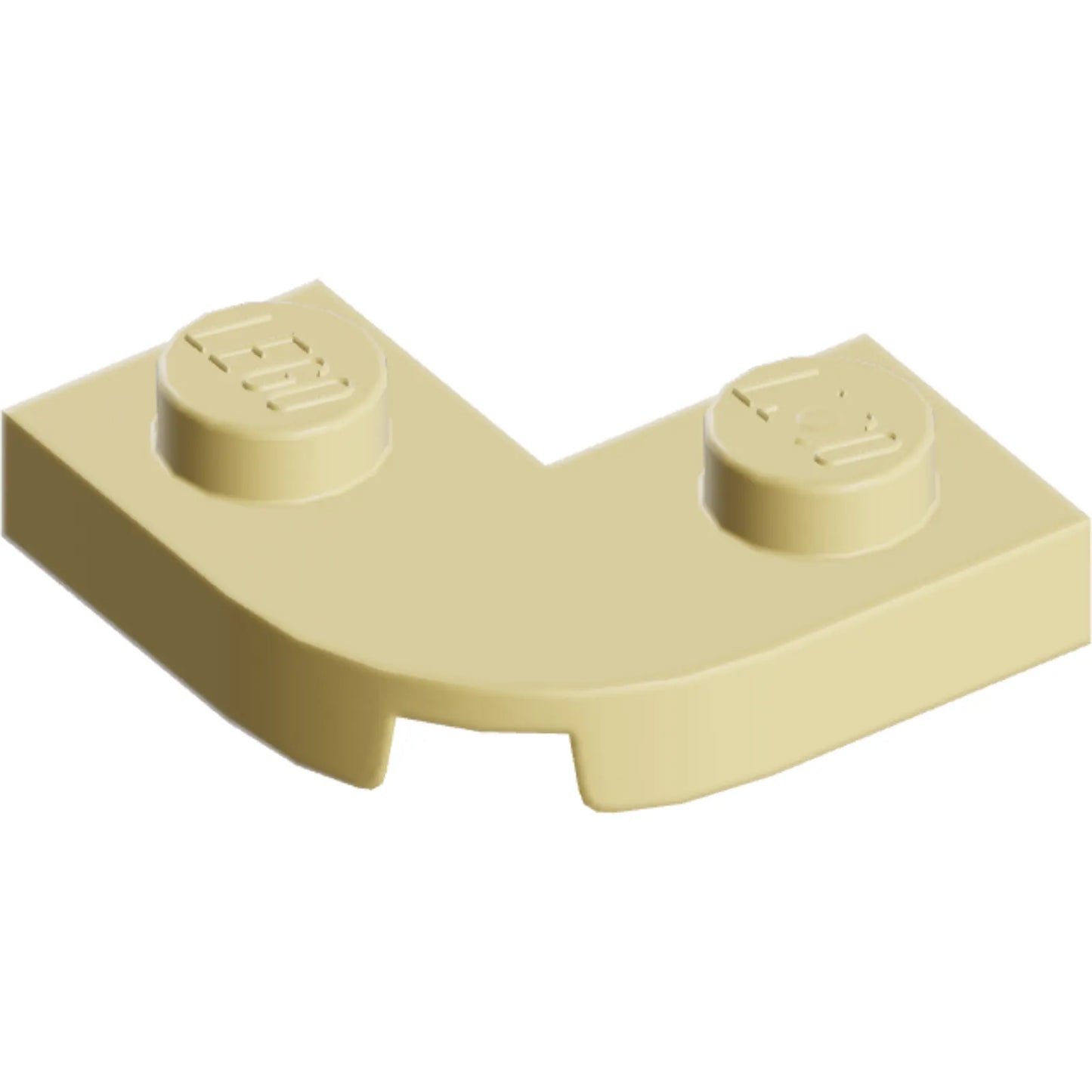 Part 79491 - Plate, Round Corner 2 x 2 with 1 x 1 Cutout