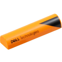 Part 79756pb02R - Slope, Curved 1 x 4 x 2/3 Double with Black Triangle and 'DELL Technologies' Pattern Model Right Side