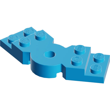 Teil 79846 - Platte, modifiziert 2 x 6 x 2/3 gebogen
