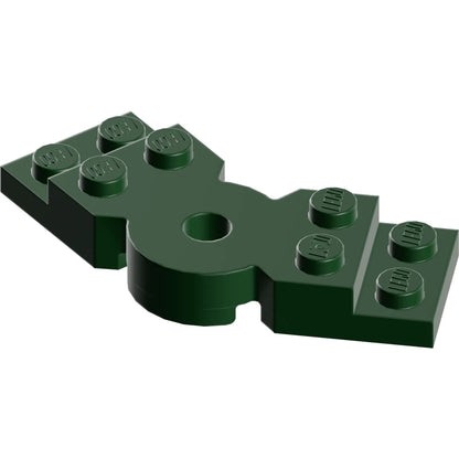 Teil 79846 - Platte, modifiziert 2 x 6 x 2/3 gebogen