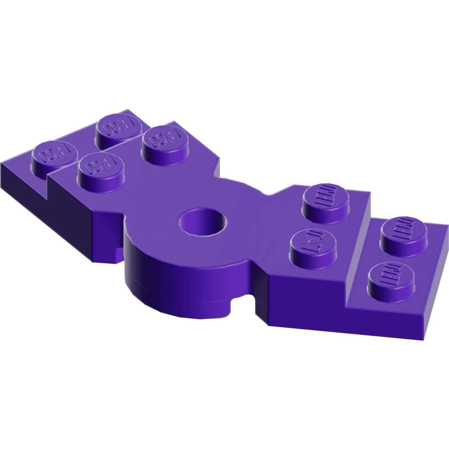 Teil 79846 - Platte, modifiziert 2 x 6 x 2/3 gebogen