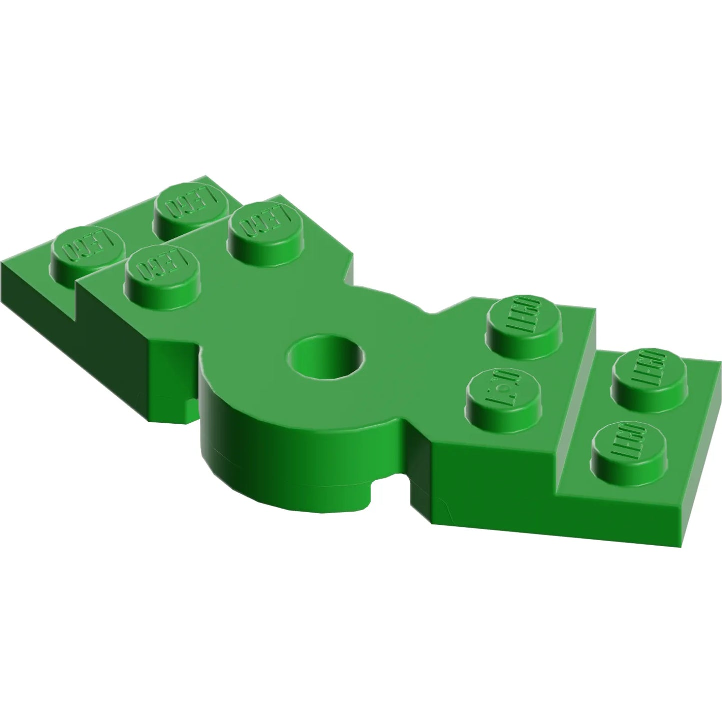 Teil 79846 - Platte, modifiziert 2 x 6 x 2/3 gebogen