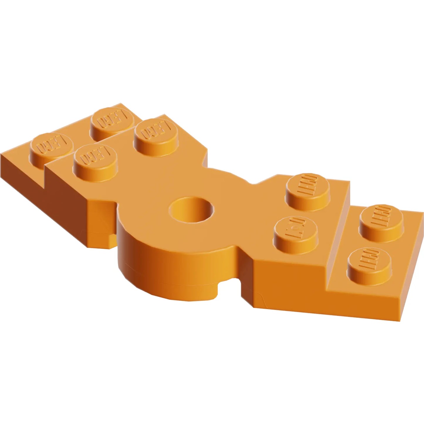 Teil 79846 - Platte, modifiziert 2 x 6 x 2/3 gebogen