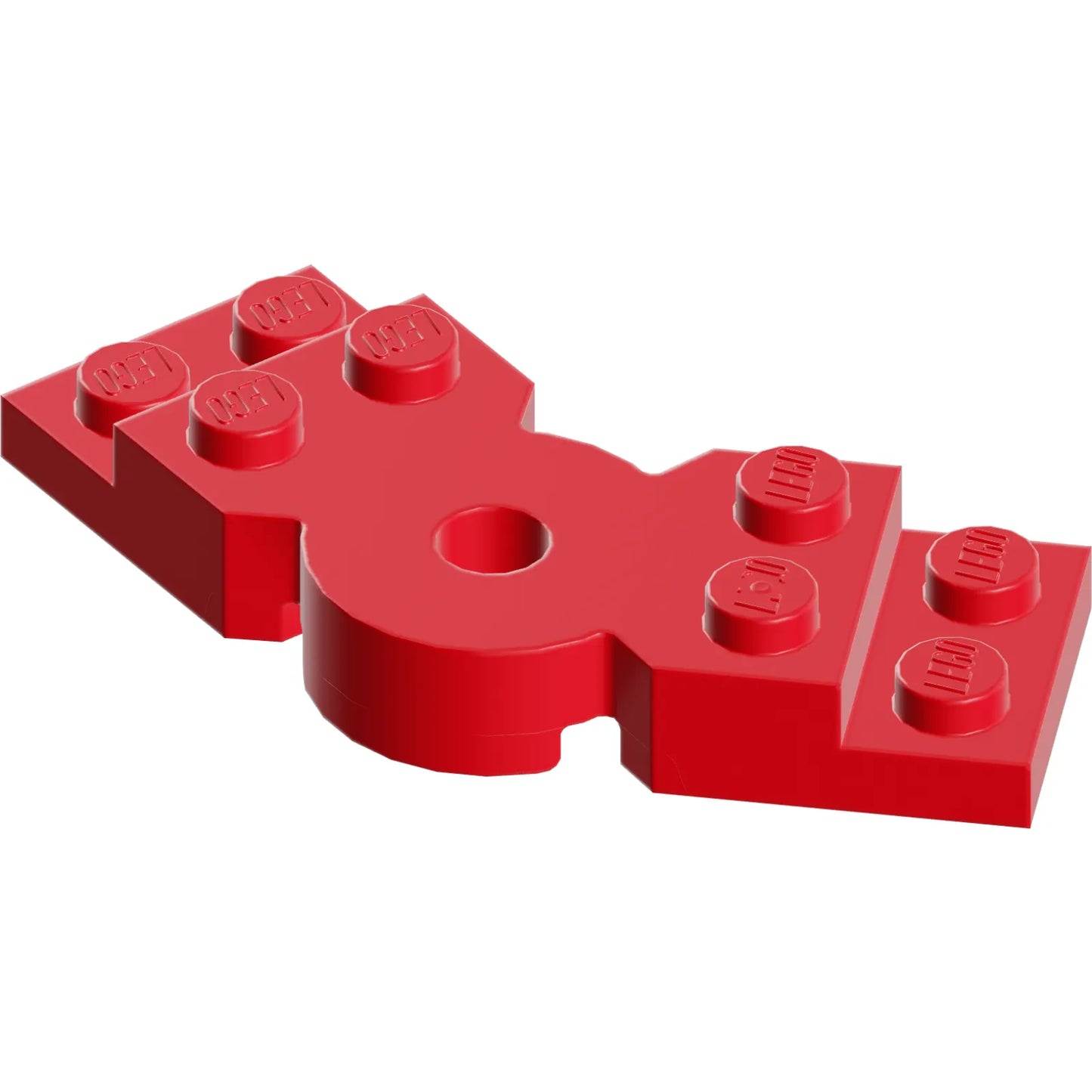 Teil 79846 - Platte, modifiziert 2 x 6 x 2/3 gebogen