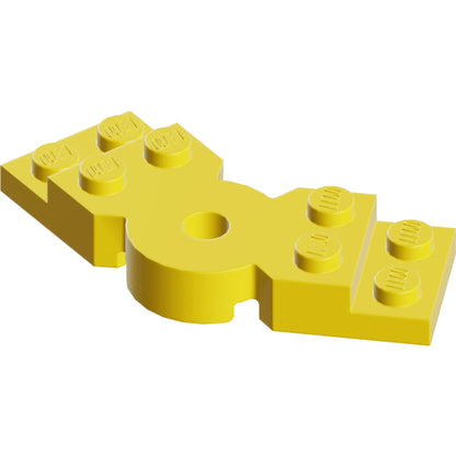 Teil 79846 - Platte, modifiziert 2 x 6 x 2/3 gebogen