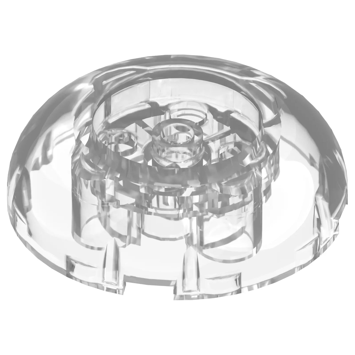 Part 79850 - Brick, Round 4 x 4 Dome Top with 2 x 2 Recessed Center