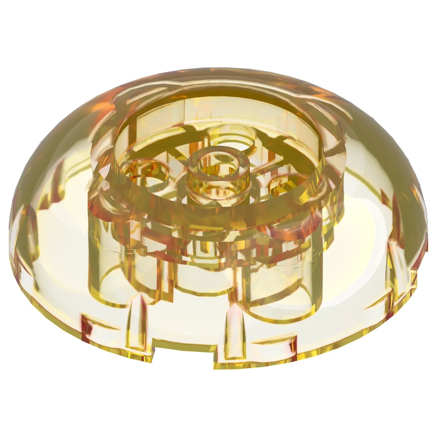 Part 79850 - Brick, Round 4 x 4 Dome Top with 2 x 2 Recessed Center