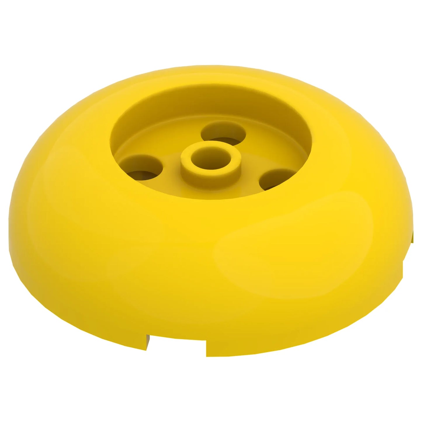 Part 79850 - Brick, Round 4 x 4 Dome Top with 2 x 2 Recessed Center