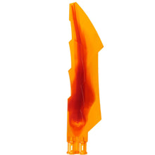 Part 79895pb02 - Propeller 1 Blade 14L with 2 Axle Holes and Jagged Edges (Sword Blade) with Marbled Dark Red Pattern