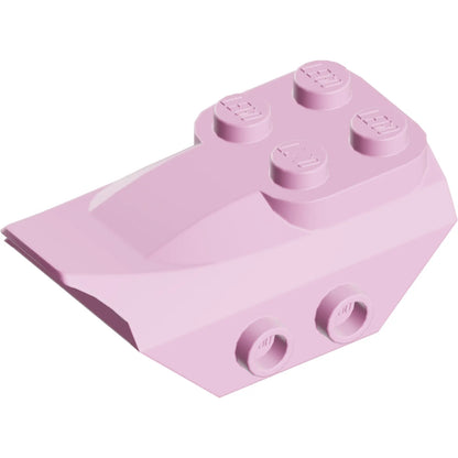 Part 79897 - Slope, Curved 4 x 2 with 4 Studs on Top, 2 Hollow Studs on Each Side, Wing End
