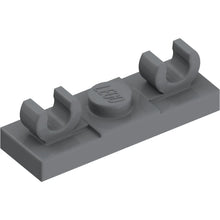 Part 79987 - Plate, Modified 1 x 3 with 2 Open O Clips on Top