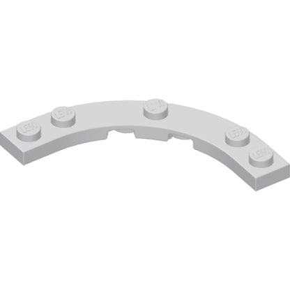 Part 80015 - Plate, Round Corner 5 x 5 with 4 x 4 Curved Cutout