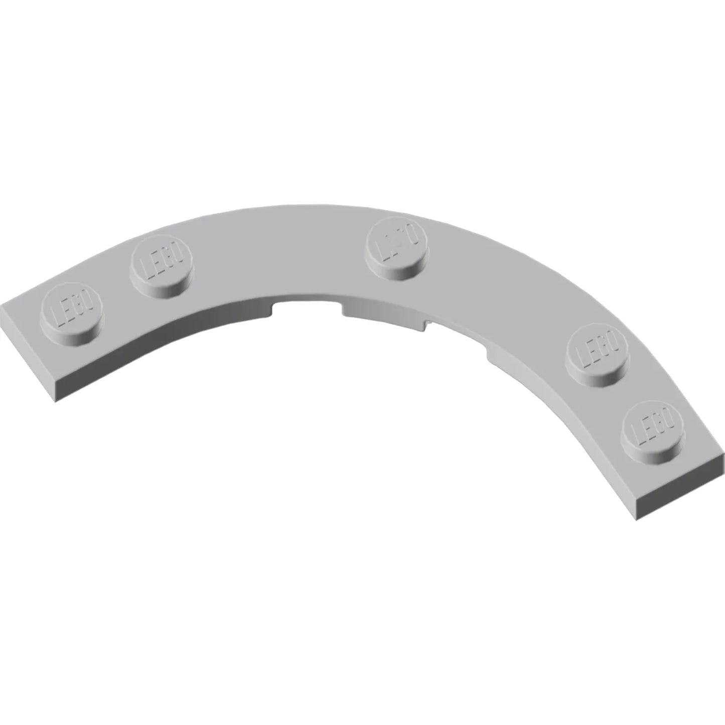 Part 80015 - Plate, Round Corner 5 x 5 with 4 x 4 Curved Cutout
