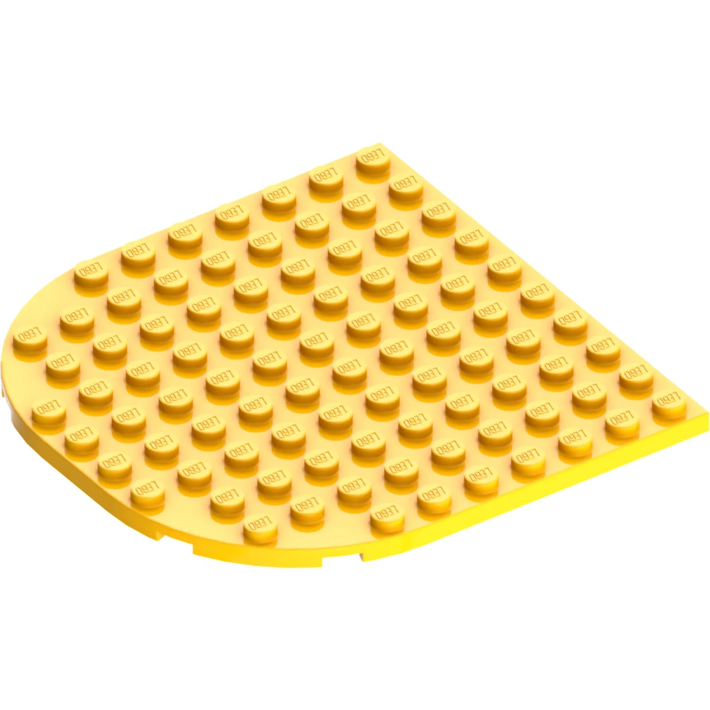 Part 80031 - Plate, Round 10 x 10 Rounded End