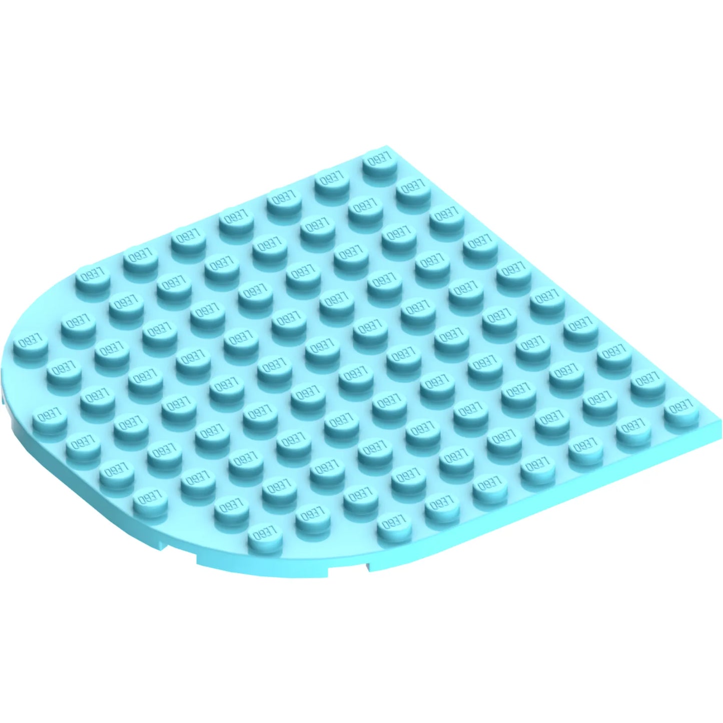 Part 80031 - Plate, Round 10 x 10 Rounded End