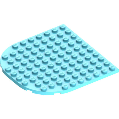 Part 80031 - Plate, Round 10 x 10 Rounded End