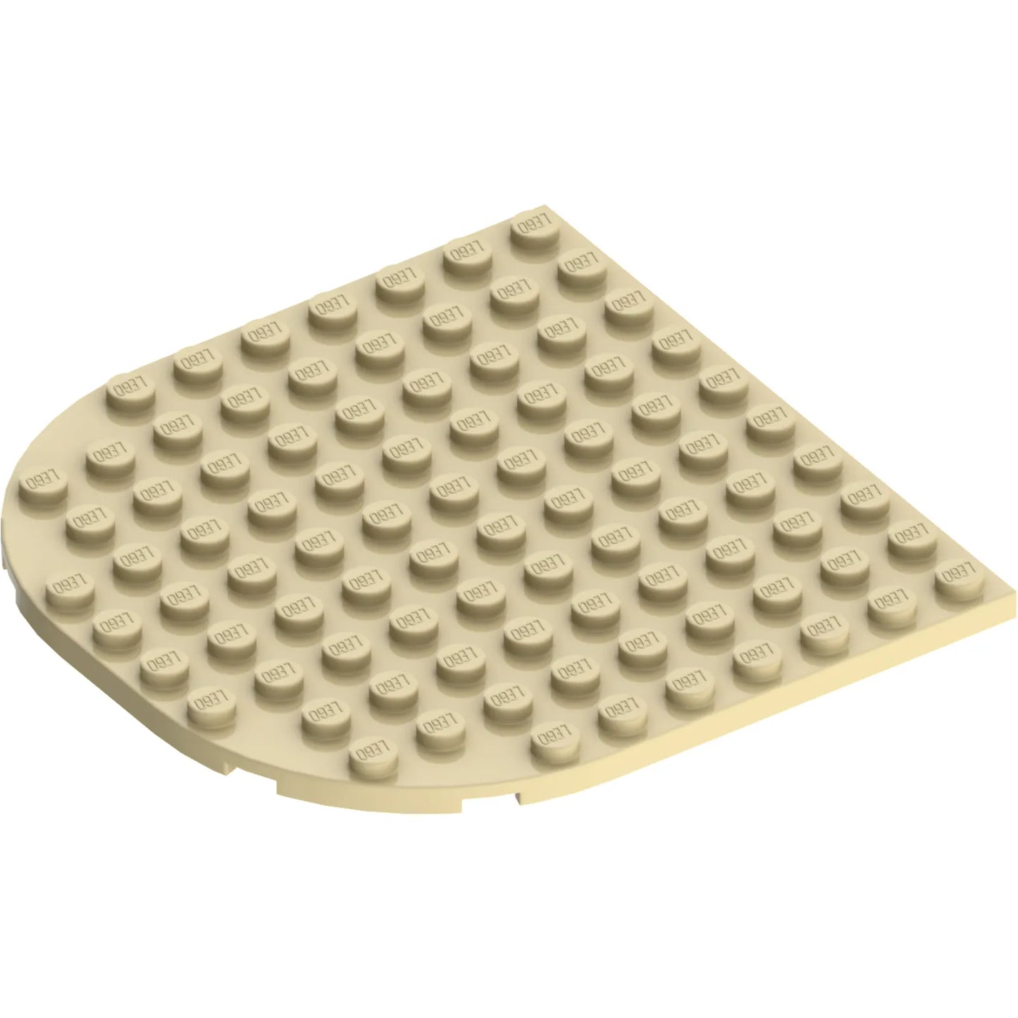 Part 80031 - Plate, Round 10 x 10 Rounded End