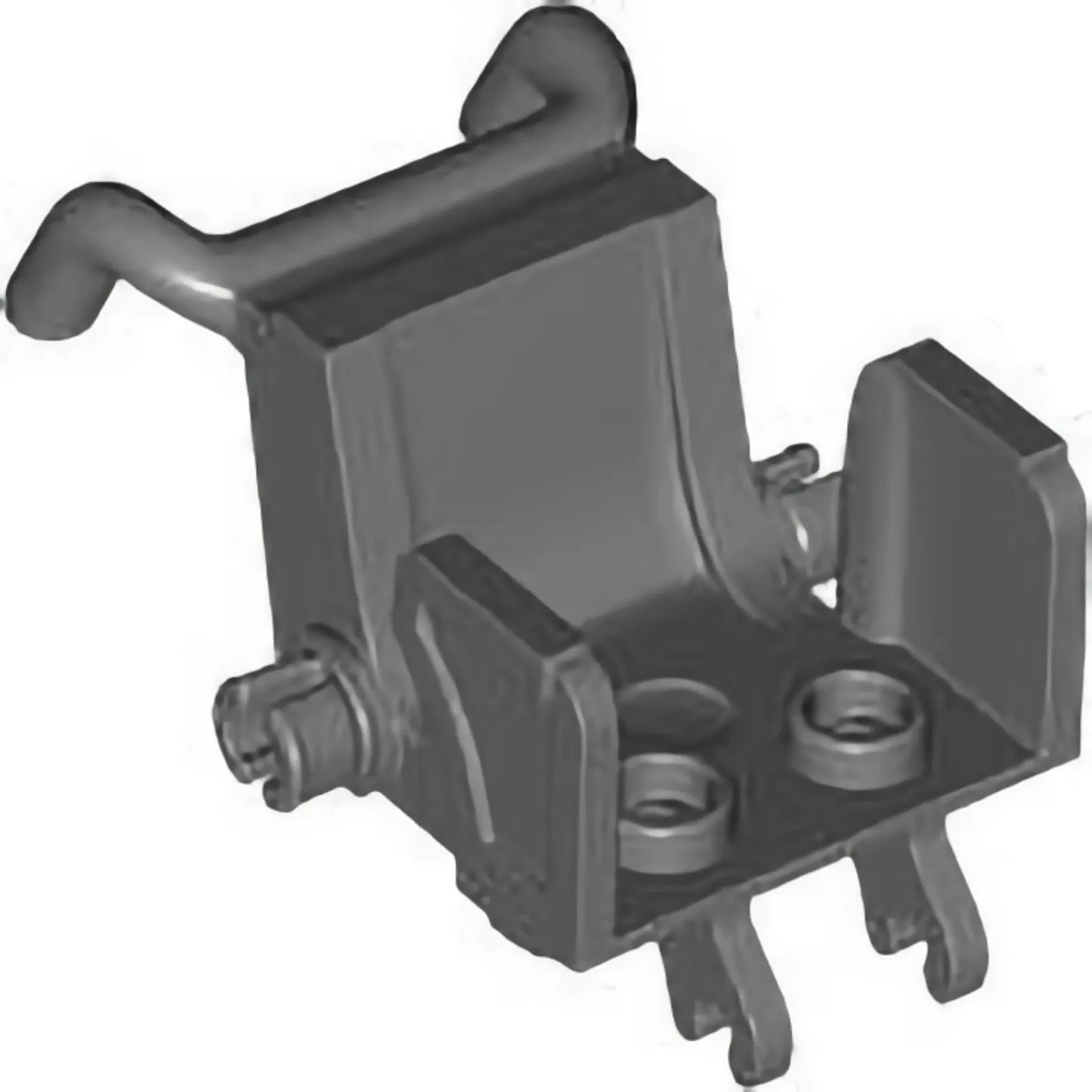 Part 80440 - Minifigure, Utensil Wheelchair Seat with Open Sides and High Arm Rests