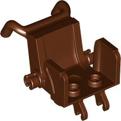 Part 80440 - Minifigure, Utensil Wheelchair Seat with Open Sides and High Arm Rests