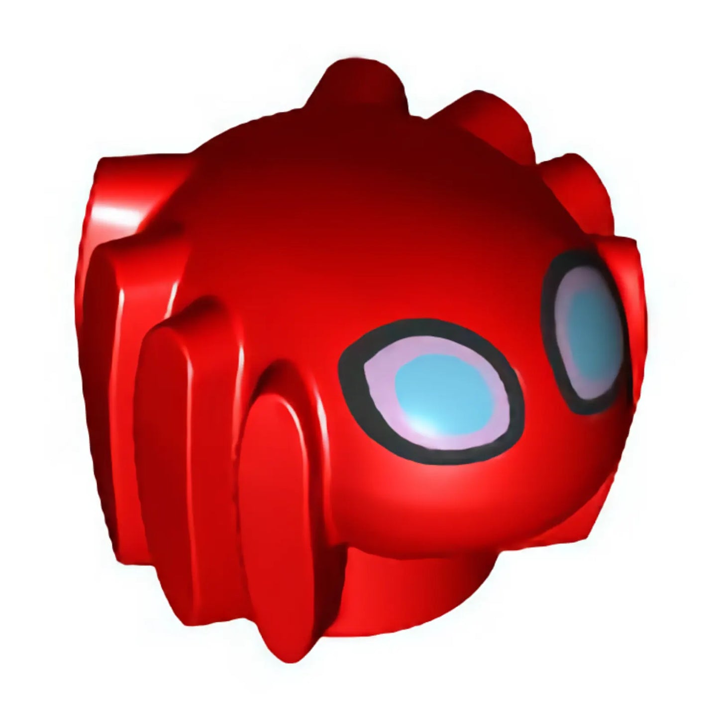 Part 80483pb01 - Minifigure, Utensil Robot Spider with Black, Lavender, and Medium Azure Eyes Pattern (Trace-E)