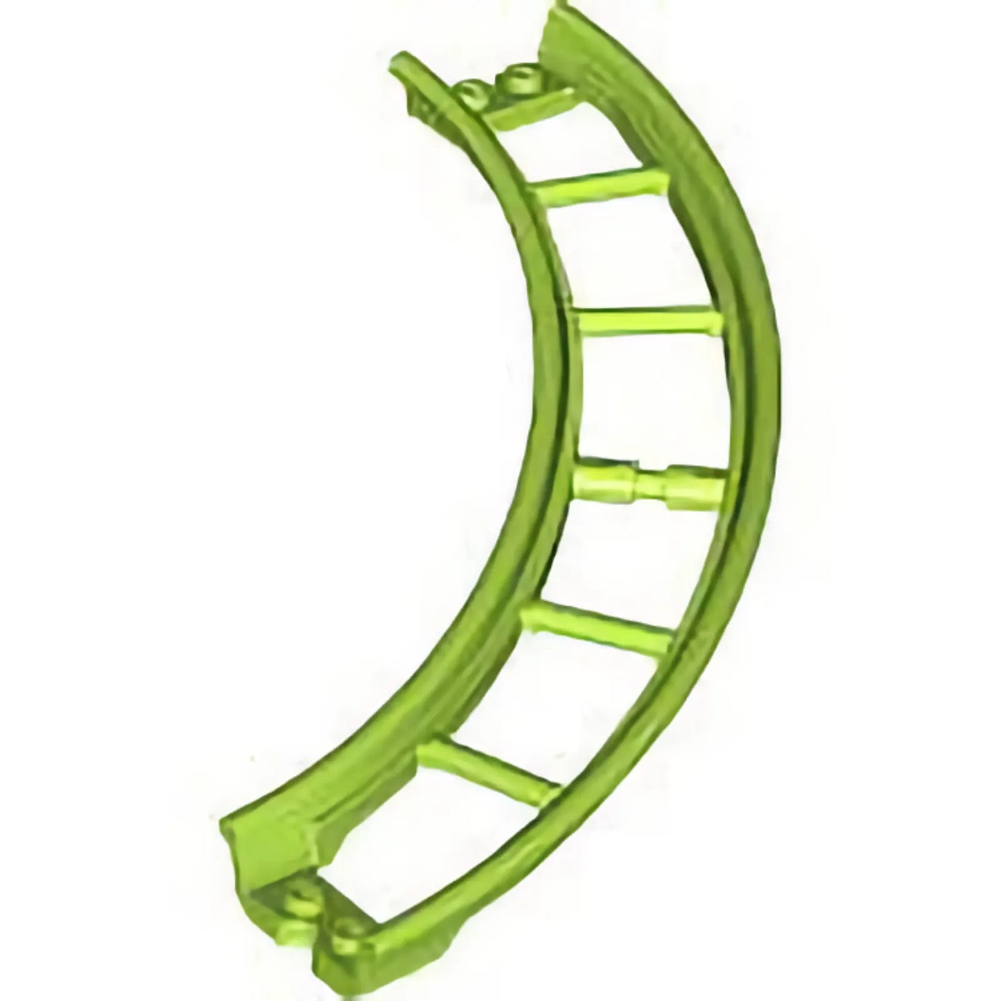 Part 80566 - Train, Track Roller Coaster Curve, 90 degrees, 3 Bricks Elevation