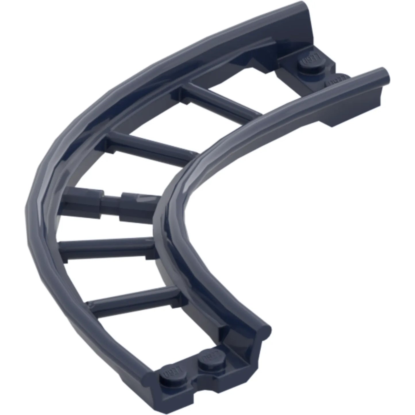 Part 80566 - Train, Track Roller Coaster Curve, 90 degrees, 3 Bricks Elevation