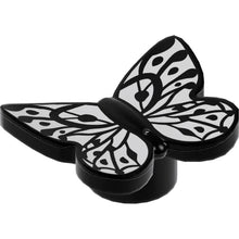 Part 80674pb05 - Butterfly with Stud Holder with White Wings Pattern