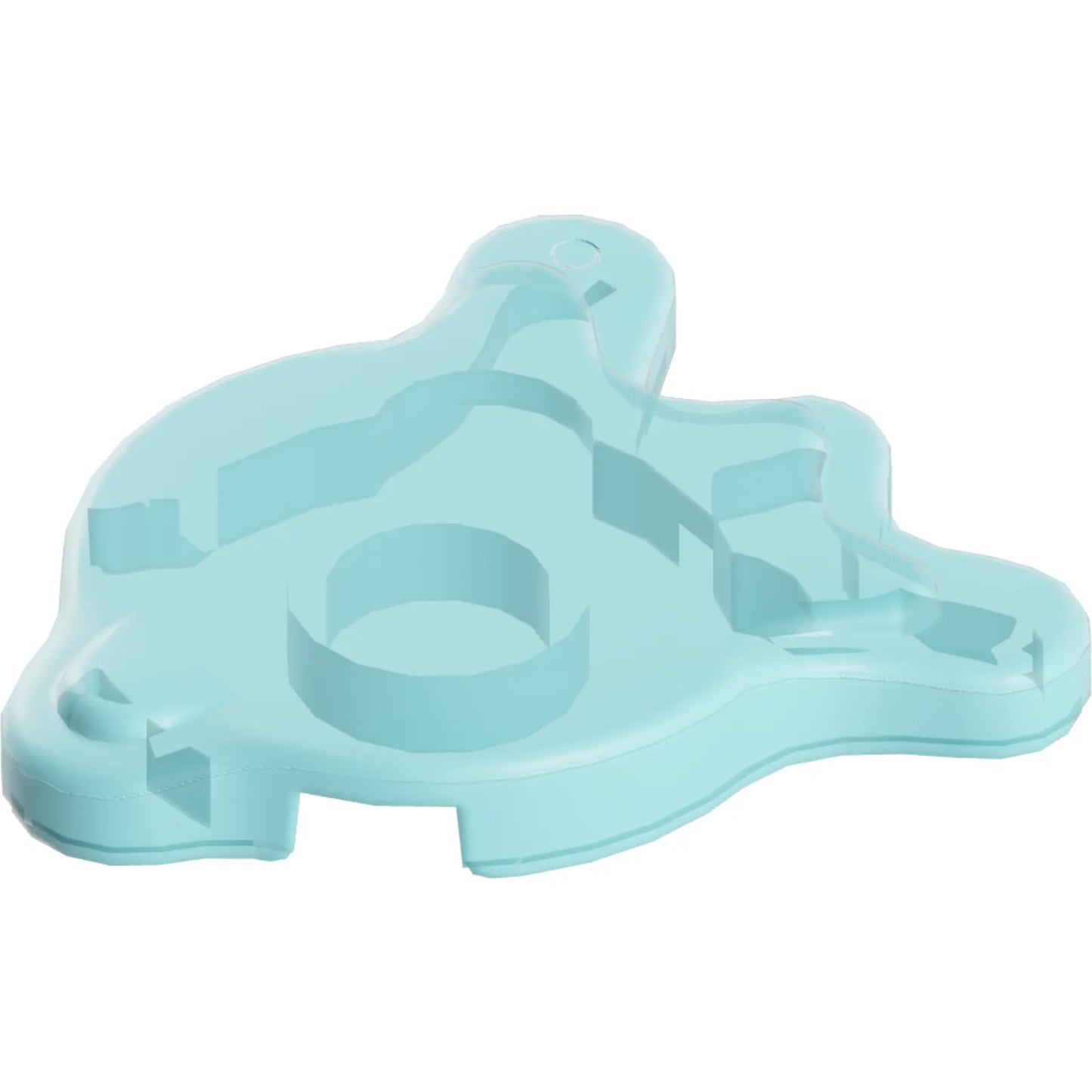 Part 80677 - Tile, Round 2 x 2 Splat with Side Extensions