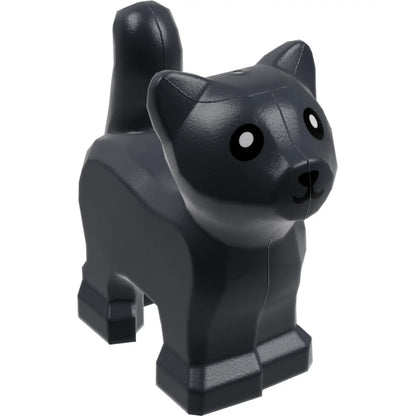Part 80686pb01 - Cat, Baby Kitten, Standing with Black Mouth, Nose, and Eyes Pattern