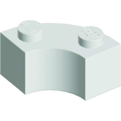 Part 85080 - Brick, Round Corner 2 x 2 Macaroni with Stud Notch and Reinforced Underside