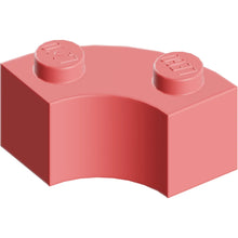 Part 85080 - Brick, Round Corner 2 x 2 Macaroni with Stud Notch and Reinforced Underside