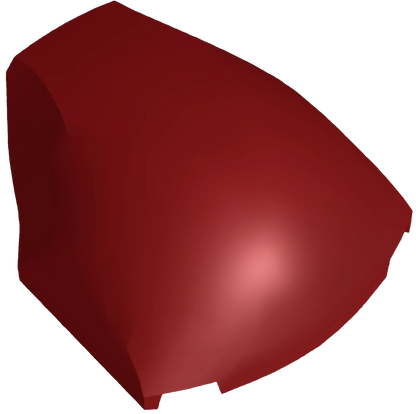 Part 85834 - Large Figure Armor, Smooth with 2 x 2 Round Brick Attachment