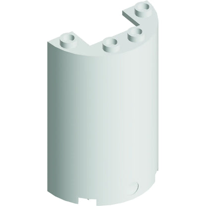 Part 85941 - Cylinder Half 2 x 4 x 5 with 1 x 2 Cutout