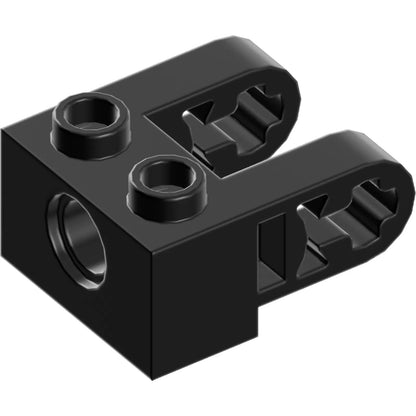 Part 85943 - Technic, Brick 1 x 2 with Hole and Dual Liftarm Extensions