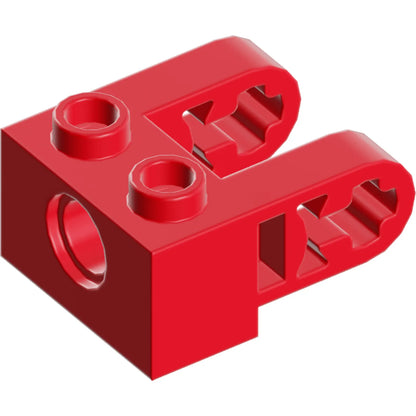 Part 85943 - Technic, Brick 1 x 2 with Hole and Dual Liftarm Extensions