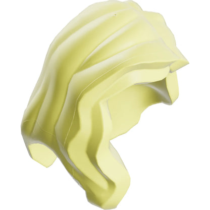 Part 85974 - Minifigure, Hair Female Mid-Length with Part over Right Shoulder