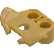 Part 86123 - Minifigure Armor Shoulder with Tiered Fins, 2 Vertical Pin Holes on Back