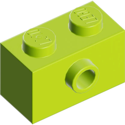 Part 86876 - Brick, Modified 1 x 2 with Stud on Side
